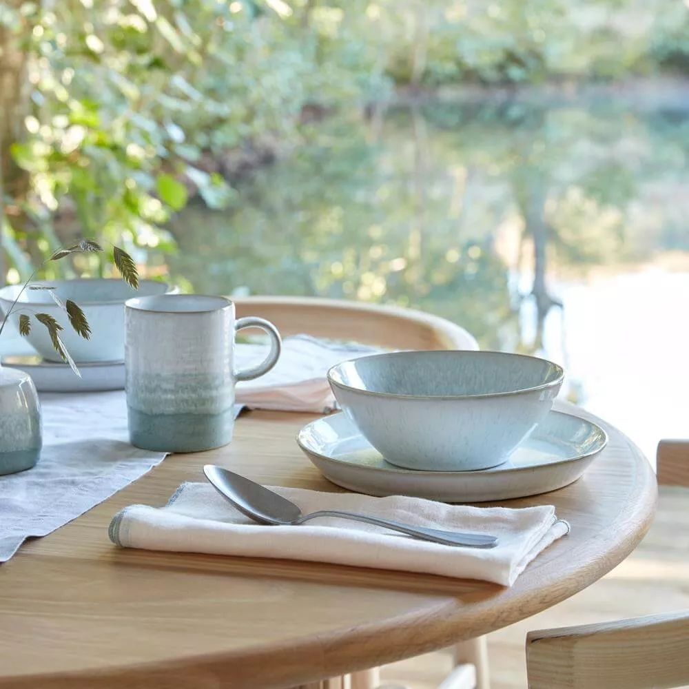 Denby Kiln Green Coupe Dinner Plate